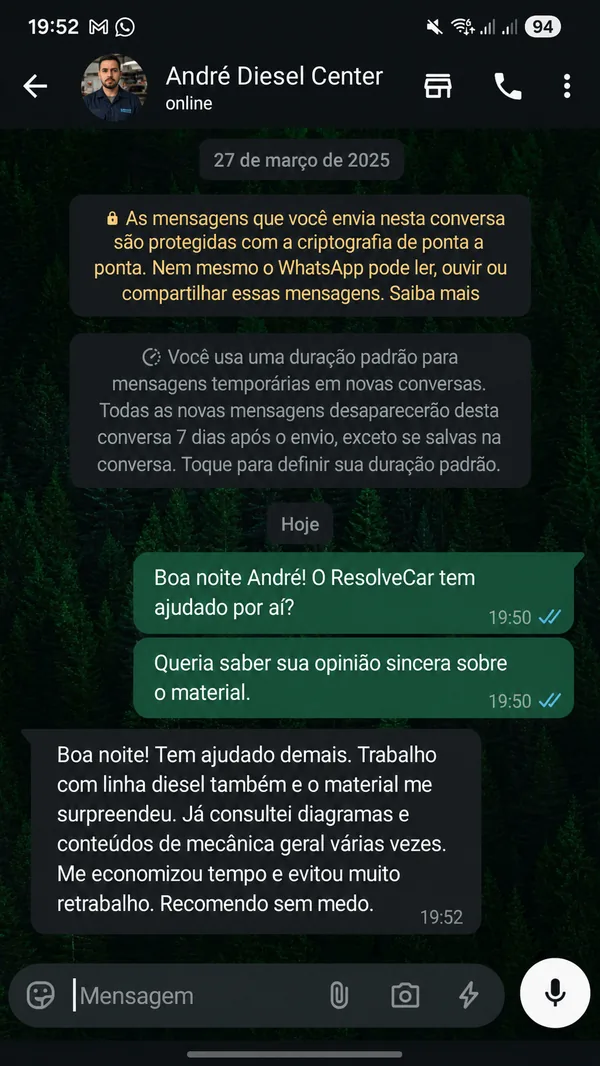 Depoimento ResolveCar